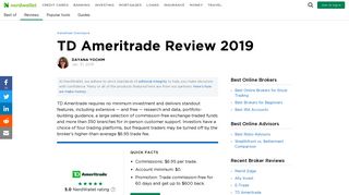 TD Ameritrade Review 2019 - NerdWallet