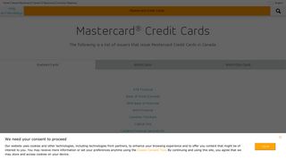Mastercard Credit Cards
