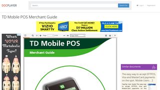 TD Mobile POS Merchant Guide - PDF - DocPlayer.net