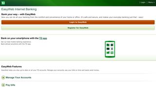 TD Online Banking: Personal Internet Banking | TD Canada Trust