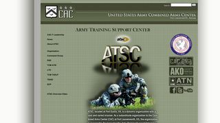 atsc.army.mil - ATSC Homepage