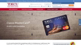 Classic Mastercard | TDECU