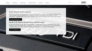 Audi Diesel Information | Audi USA