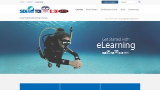 eLearning Scuba Diving Courses - SDI | TDI | ERDI
