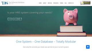 One System – One Database – Tax Deferred Solutions