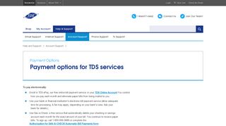 Payment Options | TDS
