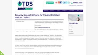Tenancy Deposit Scheme for Private Rentals in Northern Ireland