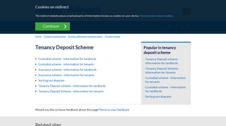 Tenancy Deposit Scheme | nidirect