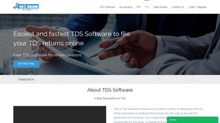 TDS Software - TaxRaahi