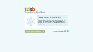 TL Login - Toronto District School Board
