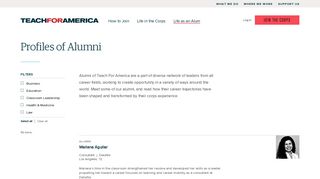 Alumni Profiles - Profiles of Alumni | Teach For America