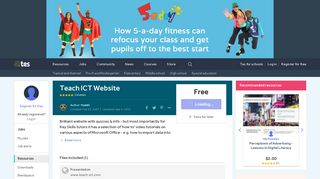 Teach ICT Website by Hudd1 - Teaching Resources - Tes