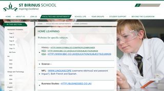 Home Learning | Fluency Website - St Birinus School