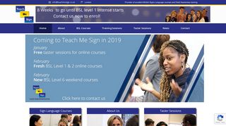 Teach Me Sign | British Sign Language Courses