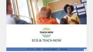 Teach Now – ECIS & TEACH-NOW