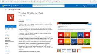 Teacher Dashboard 365 - Microsoft AppSource