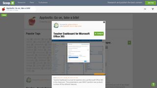 Teacher Dashboard for Microsoft Office 365 | Ap... - Scoop.it