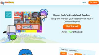 codeSpark Teacher Dashboard - codeSpark Academy