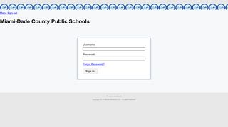 Logon - Miami-Dade County Public Schools