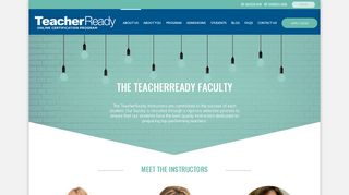 Meet the TeacherReady Online Teacher Certification Instructors