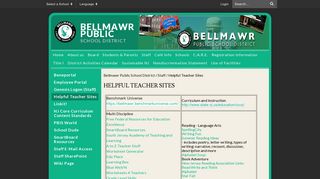 Helpful Teacher Sites - Bellmawr Public School District
