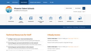 i-Ready Teacher Toolbox - Phoenix-Talent School District