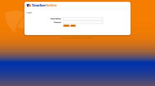 TeacherActive - Login