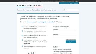 Frenchteacher.net