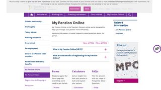 My Pension Online - Teachers' Pensions