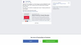 TeacherStep - Teachers! The countdown is on! Don't forget... | Facebook