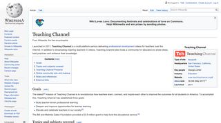 Teaching Channel - Wikipedia