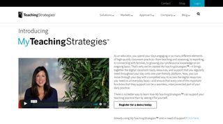 MyTeachingStrategies® - Teaching Strategies