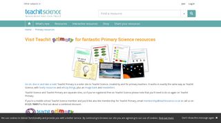 Primary science teaching resources KS1 and KS2 - Teachit Science