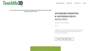 TeachMe3d.org - Autodesk Inventor Lessons Made Easy