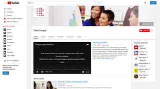 Teachscape - YouTube