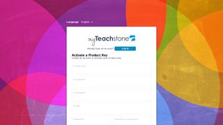 Activate a product key - Teachstone Login