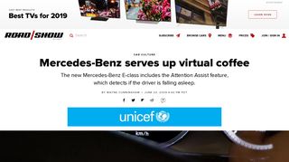 Mercedes-Benz serves up virtual coffee - Roadshow - CNet