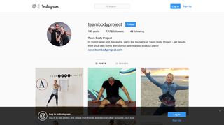 Team Body Project (@teambodyproject) • Instagram photos and videos