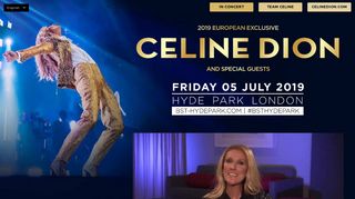Céline Dion Official Website :: Celine Dion - 2019 European Exclusive