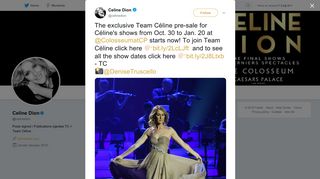 Celine Dion on Twitter: 