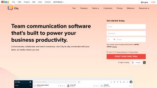Team Communication Software | Business Collaboration App - Zoho ...