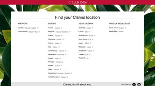 Sign in - Clarins