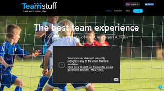 Teamstuff: Free Sports Team Management Software