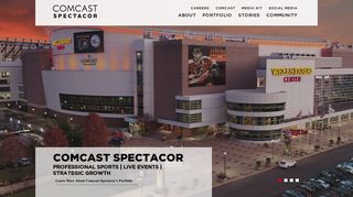 Comcast Spectacor: Home