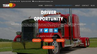 DRIVER OPPORTUNITY | Team Drive Away