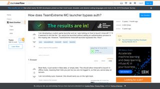 How does TeamExtreme MC launcher bypass auth? - Stack Overflow