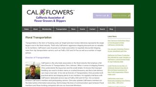 Floral Transportation - CalFlowers