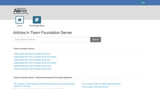 Team Foundation Server - TFS - DiscountASP.NET