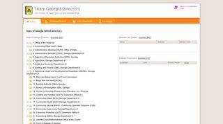 Team Georgia Directory
