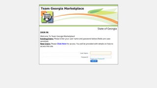 Team Georgia Marketplace